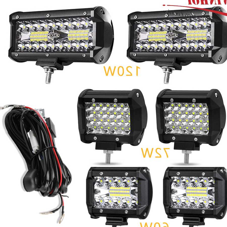 Tanie Dodatkowa lampa LED do samochodu Offroad 4x4 reflektory prze…