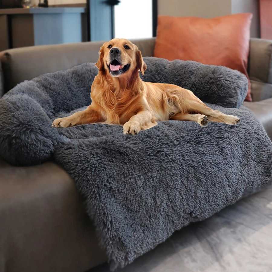 Tanie Pluszowy pies z funkcją spania dla dużych psów - ciepłe łóżk…