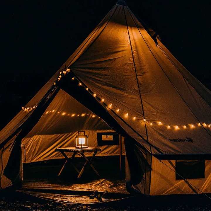 Namiot Indiański Deszczoodporny Duży - Outdoor Camping Jurta…