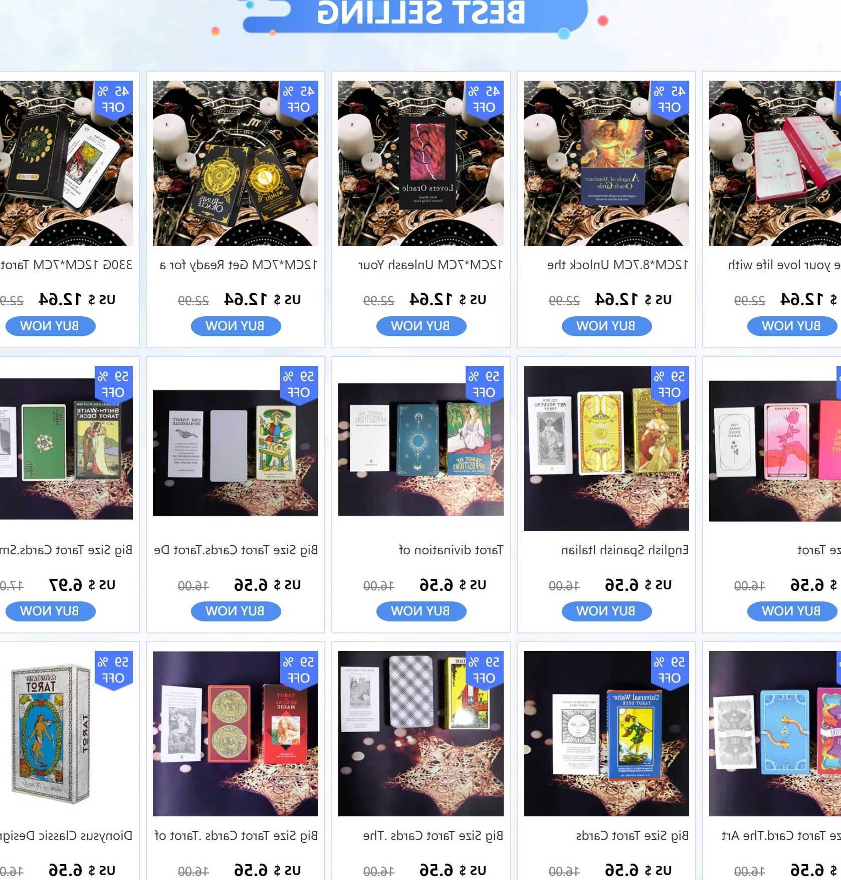 Tanie Rider Tarot Deck karty do tarota dla początkujących z angiel… sklep internetowy