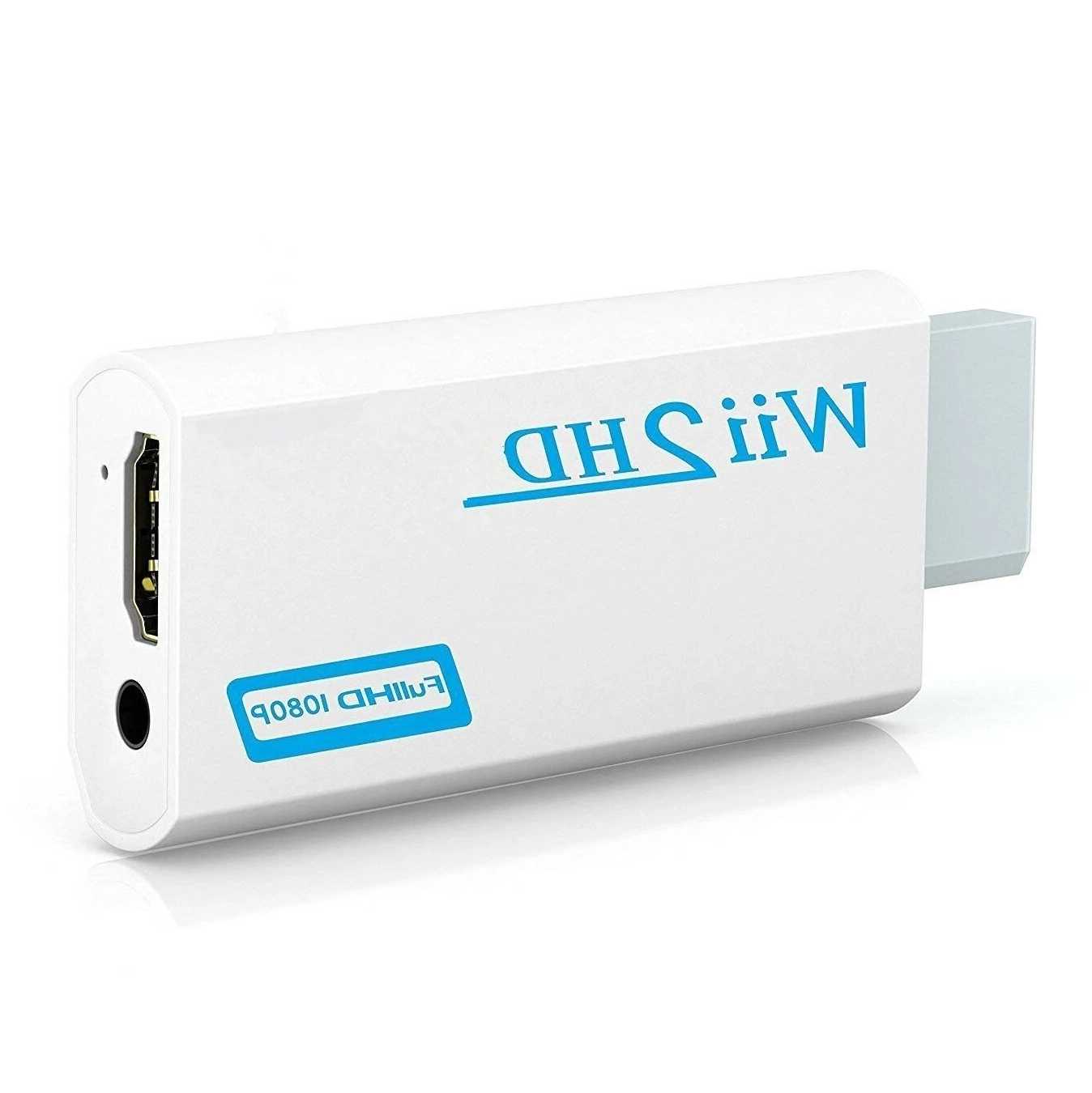 Tanie Konwerter Full HD 1080P Wii2HDMI z Adapterem Audio 3.5mm dla… sklep
