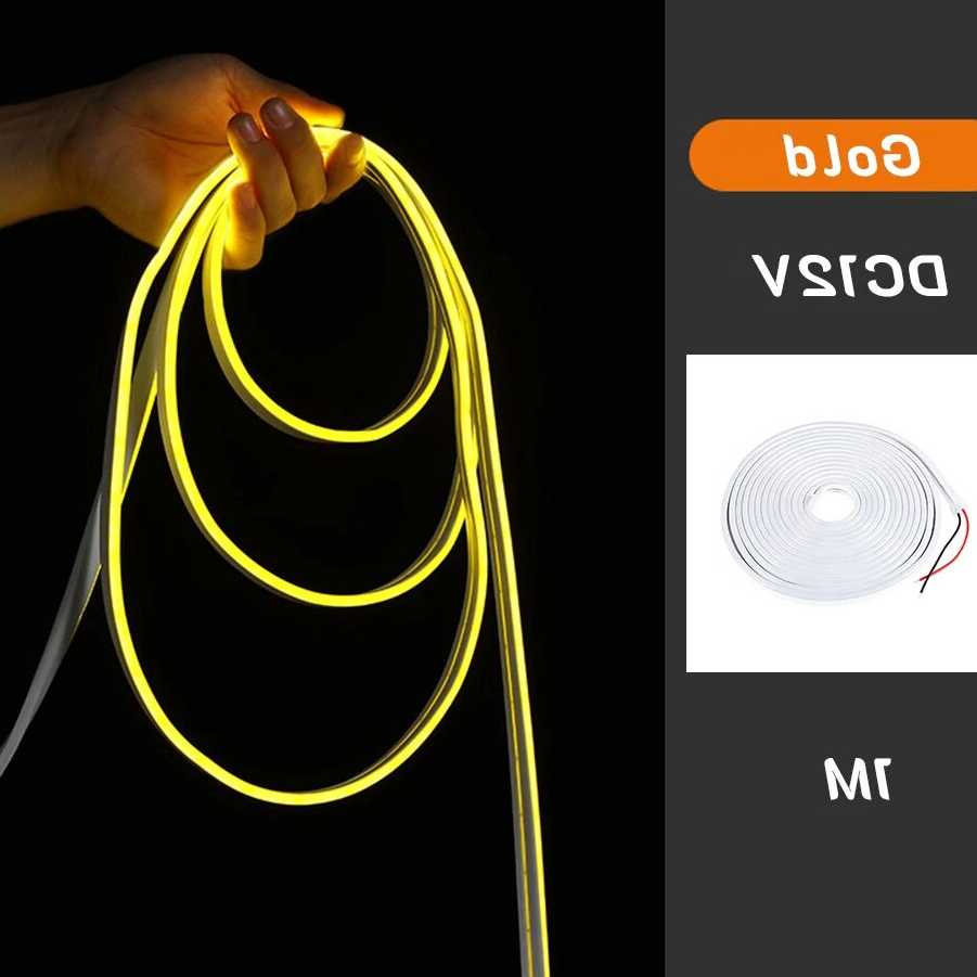 Tanie 1M elastyczna taśma lampa neonowa wodoodporna taśma Led nast… sklep internetowy