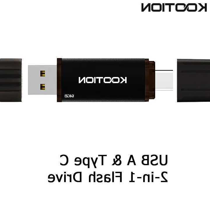 Tanie KOOTION U209 32/64/128GB USB C Flash Drive OTG dla smartfonó…